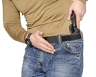Внутрибрючная кобура A-LINE для пистолетов малых габаритов левша черная (C5) - изображение 3