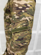 Тактическая зимняя теплая военная форма комплект ( Куртка + Штаны ), Камуфляж: Мультикам, Размер: XL - изображение 4