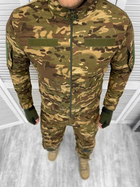 Тактична тепла зимова військова форма комплектом ( Куртка + Штані ), Камуфляж: Мультикам, Розмір: XL - зображення 2