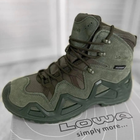 Армійські чоловічі замшеві черевики Waterproof Оліва (розмір 39) - зображення 1