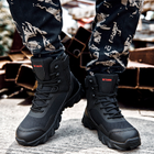 Ботинки тактические мужские Lesko 6676 Outdoor Black р.46 (OPT-23771) - изображение 8