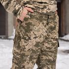 Военные штаны на флисе Grifon пиксель 46 размер - изображение 5