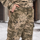 Военные штаны на флисе Grifon пиксель 50 размер - изображение 5