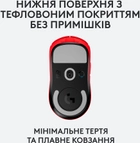 Миша Logitech PRO X SUPERLIGHT Wireless Red (910-006784) - зображення 5