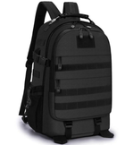 Рюкзак тактичний L02 35 л чорний - зображення 1