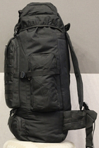 Рюкзак тактический L01 70 л, черный - изображение 3