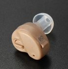 Підсилювач слуху внутрішньовушний, слуховий апарат Mini Sound Amplifier ART 8703 - зображення 4