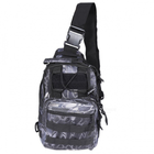 Тактическая военная сумка рюкзак OXFORD 600D Black Python - изображение 1
