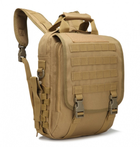 Сумка-рюкзак тактична TacticBag A28 30 л, пісочна - зображення 5