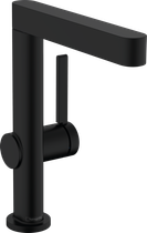 Змішувач для умивальника Hansgrohe Finoris 76060670 чорний матовий