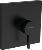 Змішувач прихованого монтажу Hansgrohe Finoris 76615670 чорний матовий