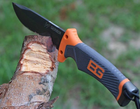 Нож складной Gerber Bear Grylls Ultimate стальной для охоты рыбалки и туризма нож Гербер для выживания PPU-204009 - изображение 5