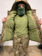 Бушлат ЗСУ зимовий військовий Пиксель (куртка військова зимова) 50 розмір (338171) - изображение 8