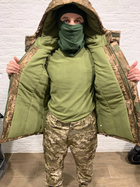 Бушлат ЗСУ зимовий військовий Пиксель (куртка військова зимова) 52 розмір (338172) - изображение 8