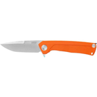 Нож складной карманный с фиксацией Liner Lock Acta Non Verba ANVZ100-015 Z100 Mk.II Liner Lock Orange 205 мм - изображение 2