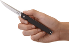 Нож складной карманный с фиксацией Liner Lock CRKT 7096 CEO шпеньок, black 194 мм - изображение 9