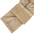 Тактические штаны Lesko B001 Sand (2XL) утолщенные однотонные мужские с теплой подкладкой LOZ - изображение 5