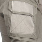 Тактическая рубашка Lesko A655 Sand Khaki 3XL тренировочная хлопковая рубашка с липучками на рукавах LOZ - изображение 5