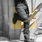 Тактичні захисні наколінники Han-Wild GEN2 Black захисне спорядження на тактичний одяг LOZ - зображення 5