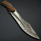 Охотничий туристический нож с Чехлом CLN F91 c фиксированным клинком (CLN000077XF-91) - изображение 3