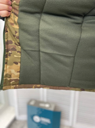 Тактическая зимняя теплая военная куртка - бушлат, Камуфляж: Мультикам, Размер: XXL - изображение 4