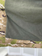 Тактическая теплая зимняя военная куртка - бушлат, Камуфляж: Мультикам, Размер: M - изображение 4