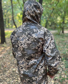 Куртка тактическая Softshell Пиксель ММ14 демисезонная флисовая куртка для военных софтшел S - изображение 6