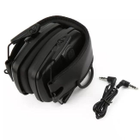 Навушники Активні з кріпленням на шолом ProTac Plus Black (12795kr) - зображення 3