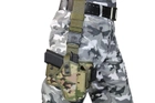 Кобура Bеneks стегнова для Glock-17 мультикам ЗСУ - зображення 1