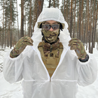 Маскировочный костюм зимний БШЦ Белый M - изображение 4