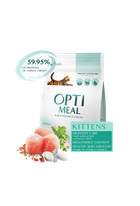 Сухой корм для котят Optimeal со вкусом курицы