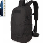 Рюкзак тактический Eagle M08B штурмовой, военный мужская сумка Черный - изображение 2
