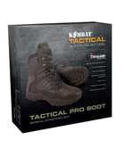 Ботинки военные тактические кожаные Kombat UK ВСУ Tactical Pro Boots All Leather 39 коричневый TR_kb-tpb-brw-39 - изображение 4