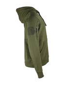 Кофта худи военная тактическая KOMBAT UK мужская с липучками под шевроны Spec-Ops Hoodie оливковый XL TR_kb-soh-olgr-xl - изображение 3