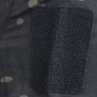 Рубашка тактическая убокс Pave Hawk PLY-11 Camouflage Black 4XL мужская армейская с карманами на рукавах - изображение 6
