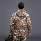 Тактическая куртка Pave Hawk PLY-6 Camouflage CP 5XL мужская холодостойкая на флисовой подкладке taktical - изображение 3