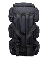 Сумка-рюкзак тактическая xs-90l3, 90 л – черный - изображение 3
