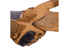 Зимові тактичні рукавички олива, теплі рукавички для ЗСУ, військові штурмові рукавички з хутром мех олива - зображення 8