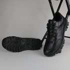 Кросівки зимові тактичні. Натуральна чорна гладка шкіра. Трекінгове взуття. Розмір 42 - зображення 4