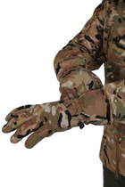 Тактические перчатки с пальцами SoftShell Мультикам XXL - изображение 6