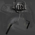 Крепление для установки наушников Earmor, Peltor, Walkers на шлем с планкой Пикатинни, Черный (15030) - изображение 8