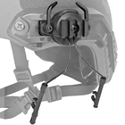 Кріплення адаптер для навушників Walkers, Earmor та Peltor на шолом з планкою Пікатінні, Чорний (150300) - зображення 4
