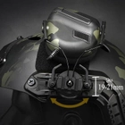 Адаптер крепление для активных наушников Peltor, Walker’s, Earmor на шлем каску с зажимами, Black (150300) - изображение 10
