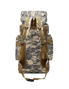 Великий тактичний військовий рюкзак, об'єм 80 літрів. Колір піксель. - зображення 4