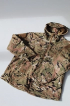 Військова тактична куртка Soft Shell MultiCam Софт Шелл Мультикам S - зображення 3