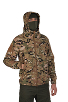 Военная тактическая куртка Soft Shell MultiCam Софт Шелл Мультикам XXL - изображение 4