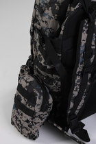 Военный тактический рюкзак Yakeda 50-60л Пиксель черный - изображение 9