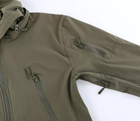 Легка тактична літня куртка вітровка (мілітарі) з капюшоном Eagle Thin JA-01-1 Green S - зображення 7