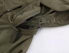 Легкая тактическая летняя куртка ветровка (милитари) с капюшоном Eagle Thin JA-01-1 Green L - изображение 9