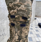 Штаны тактические софтшелл с флисом Пиксель ММ14 утепленные Штаны для военных 60 - изображение 4
